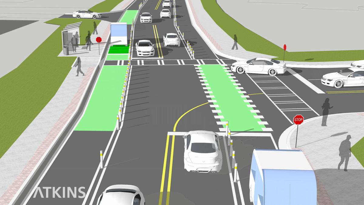 Photos Peachtree Corners Autonomous Vehicle Test Track