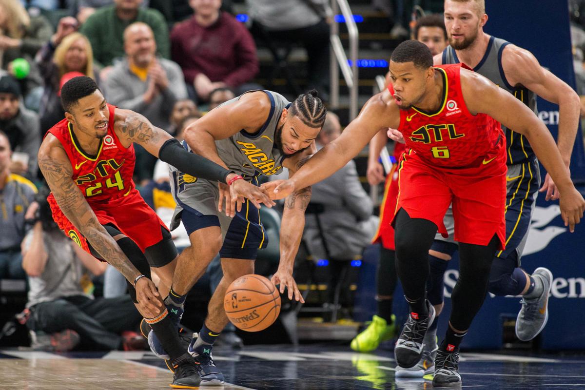 Bojan Bogdanovic Leads Pacers Past Struggling Hawks Sports Gwinnettdailypost Com