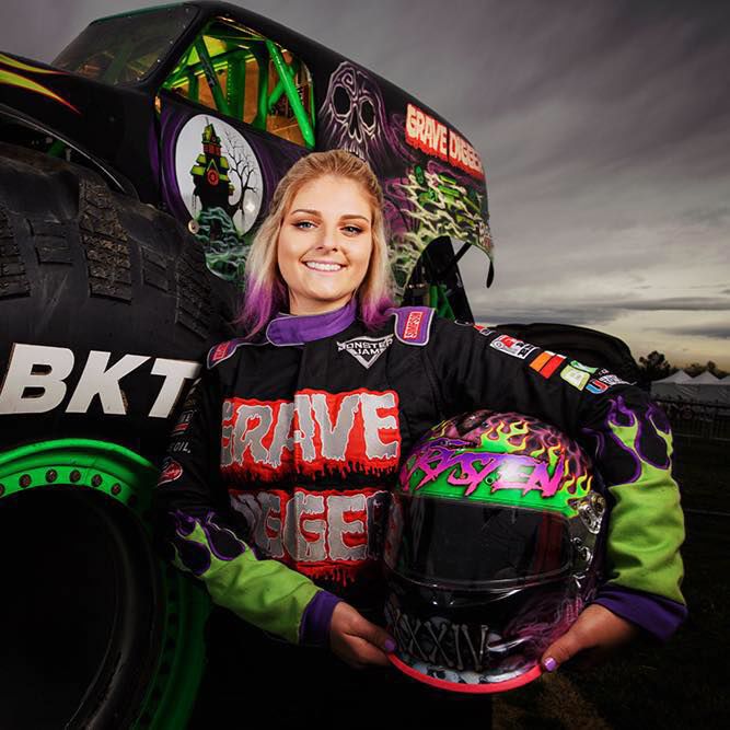 Monster truck driver Krysten Anderson to host meet-and-greet at