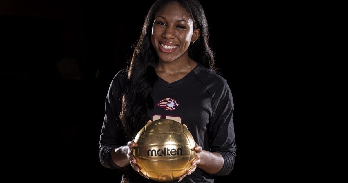 Hebron Christian volleyball player Jade Howard