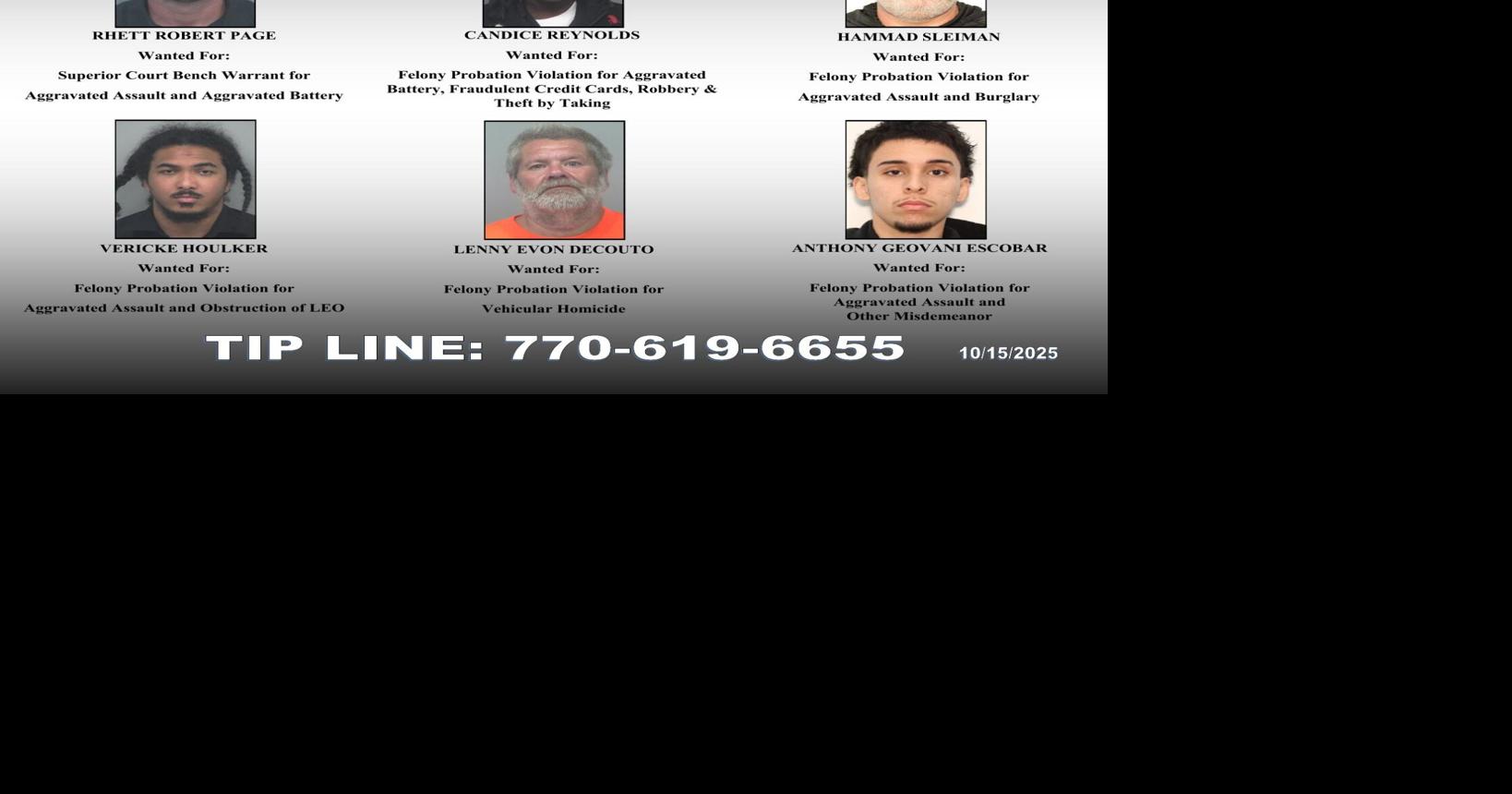 WANTED IN GWINNETT: Week of Oct. 13 | News | gwinnettdailypost.com