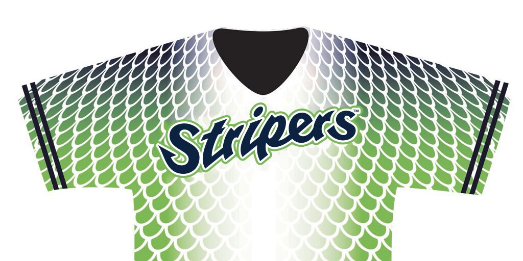 Get a little 'fishy' with a scales jersey giveaway from the Gwinnett  Stripers