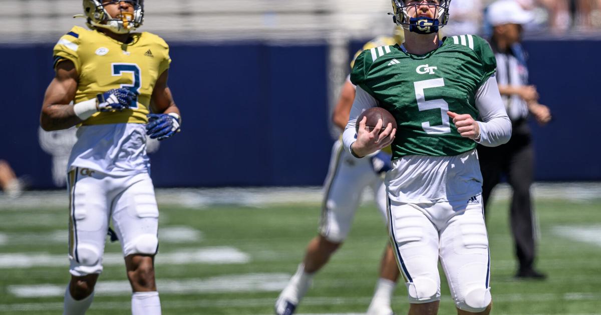 Quarterbacks Stand Out in Georgia Tech Spring Football Game | Sports ...