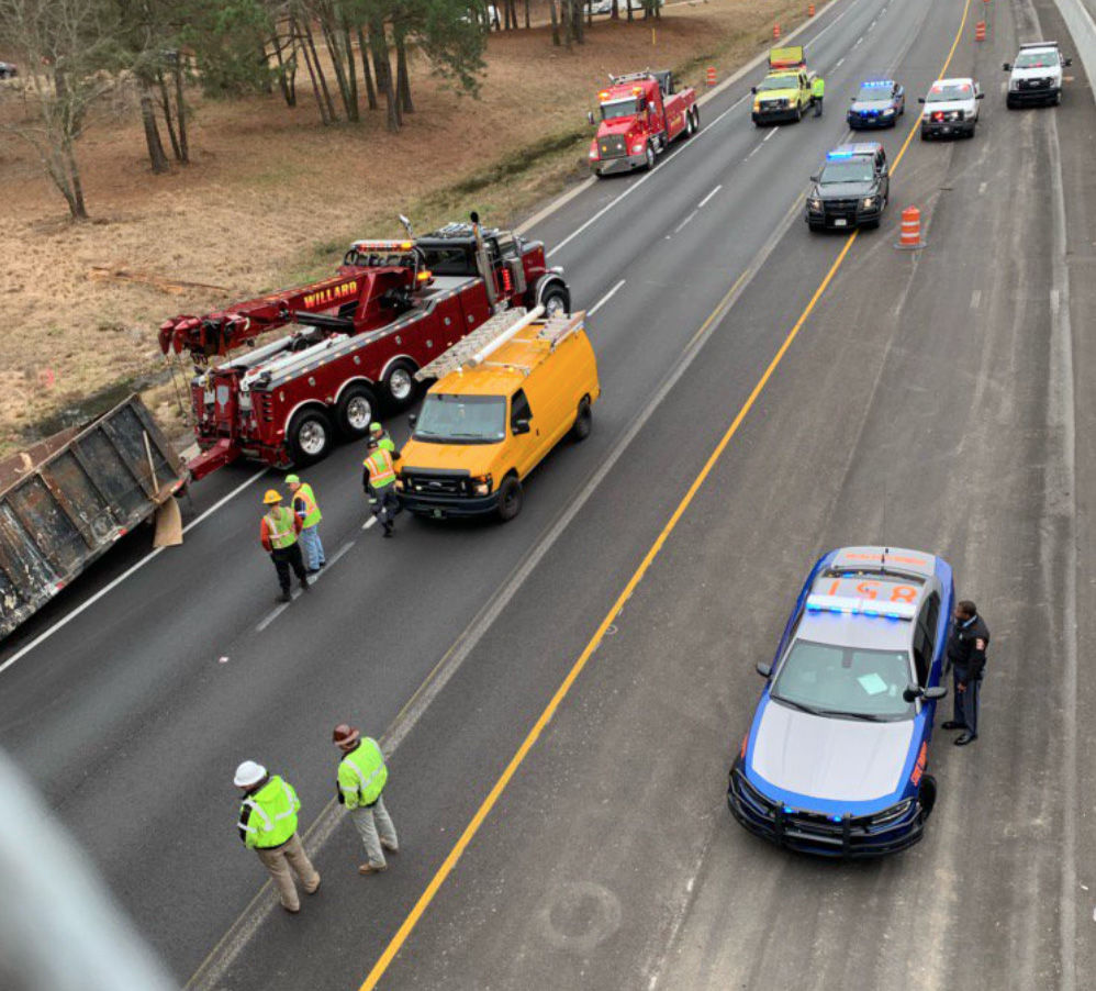 I 85 North Hamilton Mill Road Bridge Reopens After Accident