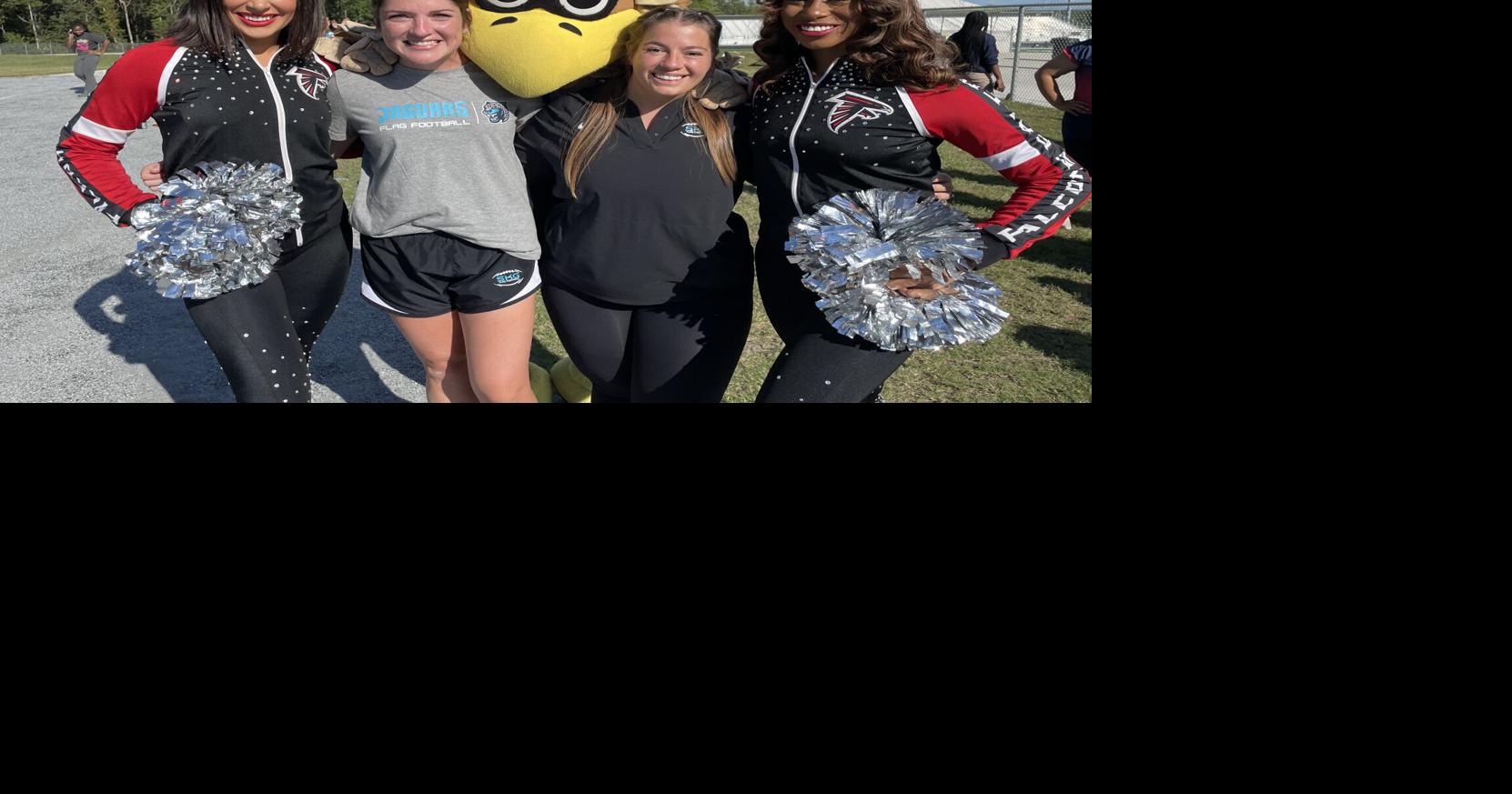 PHOTOS: Atlanta Falcons Visit to Seckinger Girls Flag Football