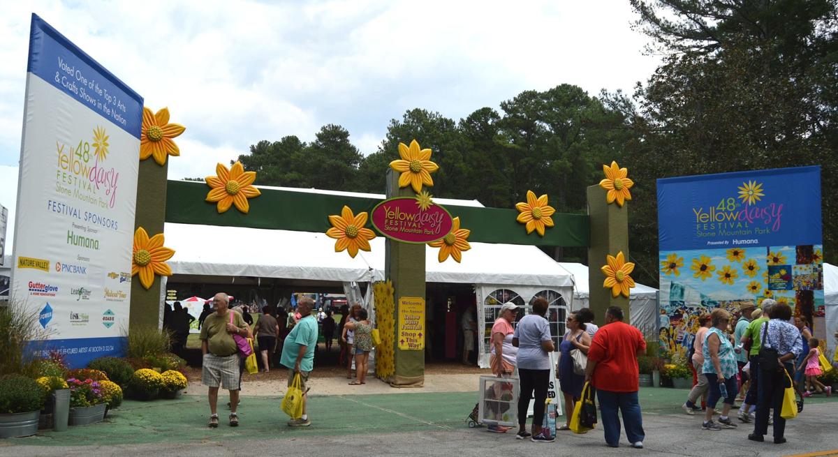 Stone Mountain Yellow Daisy Festival 2022