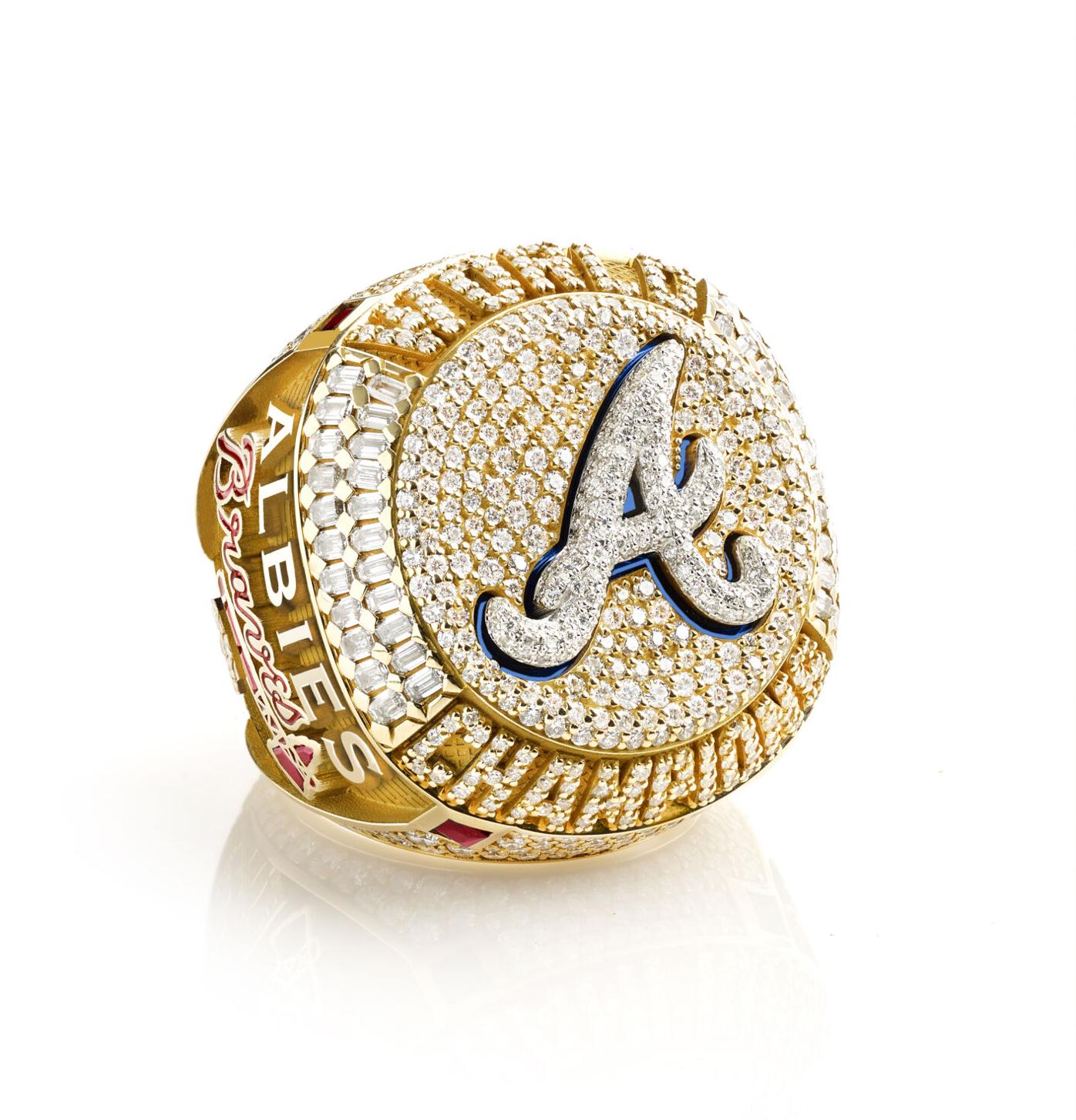 Braves World Series ring pictures what does it look like