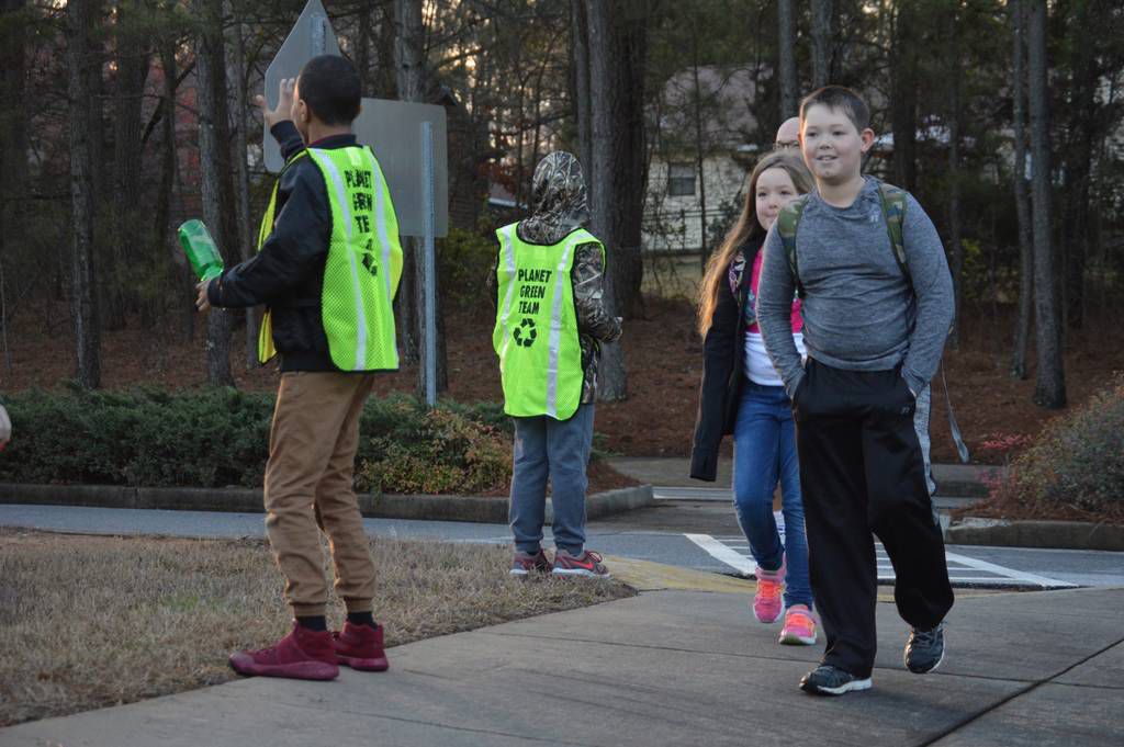 Craig Elementary among participants in Walk to School Day News