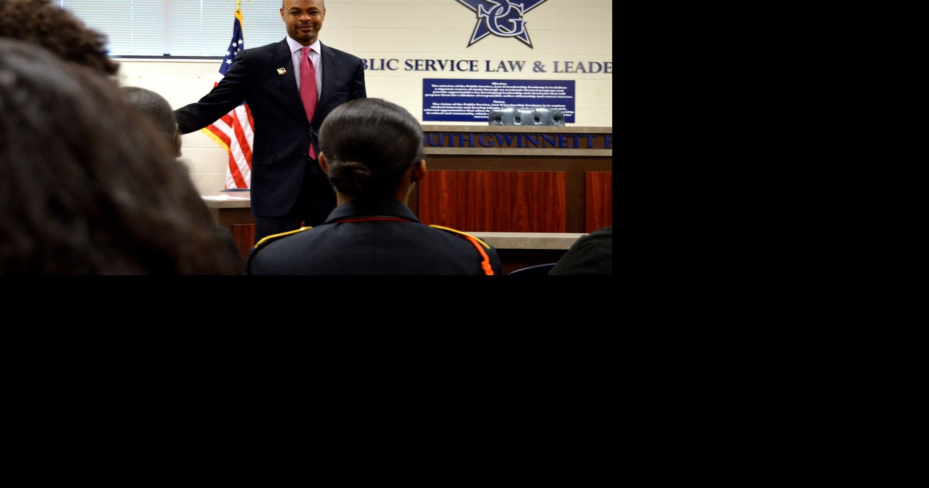 Georgia Supreme Court Chief Justice visits South Gwinnett students ...