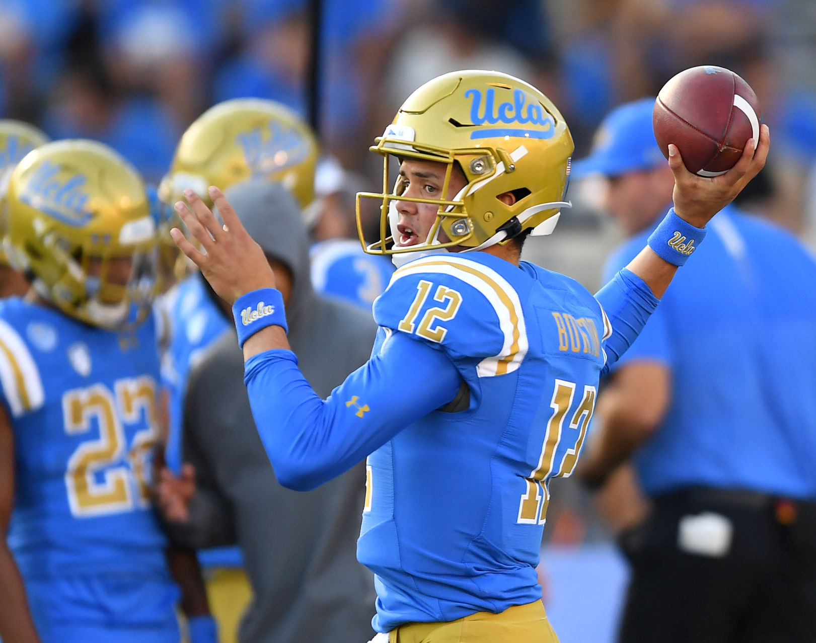 Ex UCLA QB Austin Burton chooses Purdue Sports