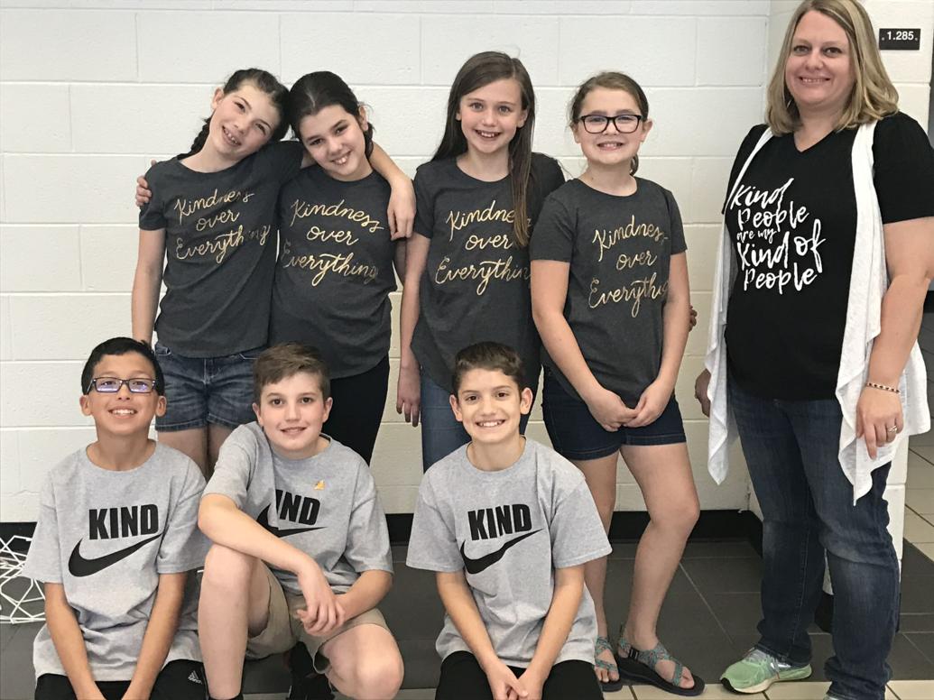 Cooper Elementary students Kindness Cards Multimedia