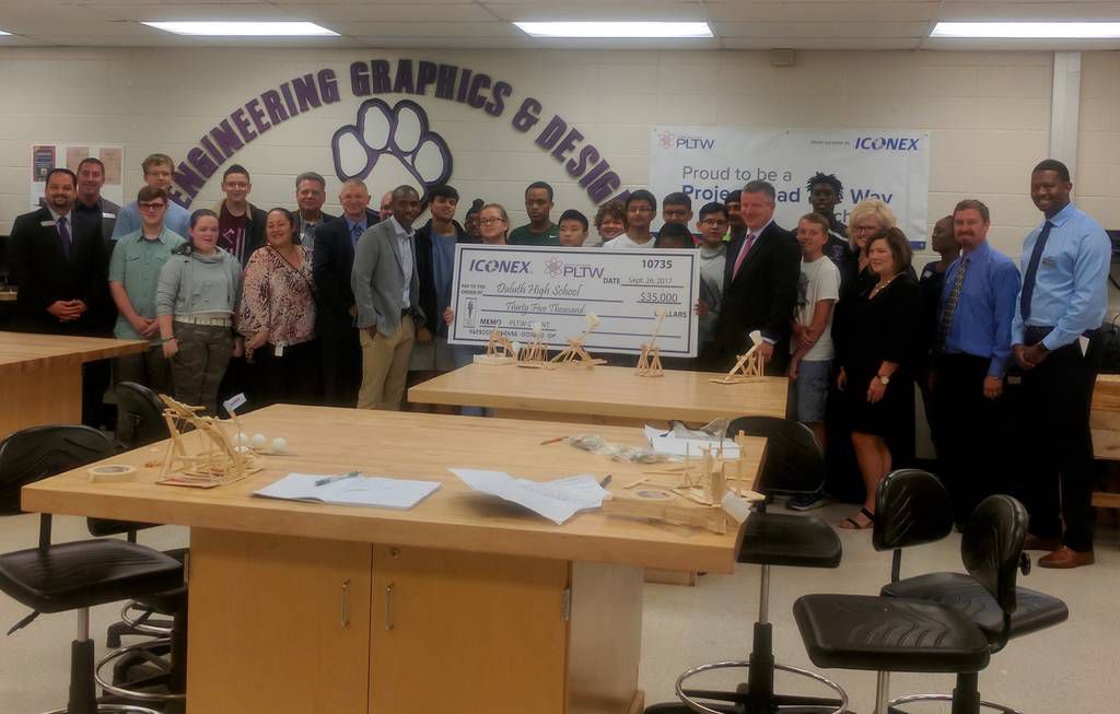 Iconex, Duluth High School partner to offer enhanced engineering opportunities to students