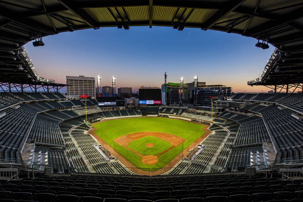 The Atlanta Braves' stadium will host a college football game in