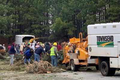 Recycle Christmas Tree 2021 Gwinnett Fire Department