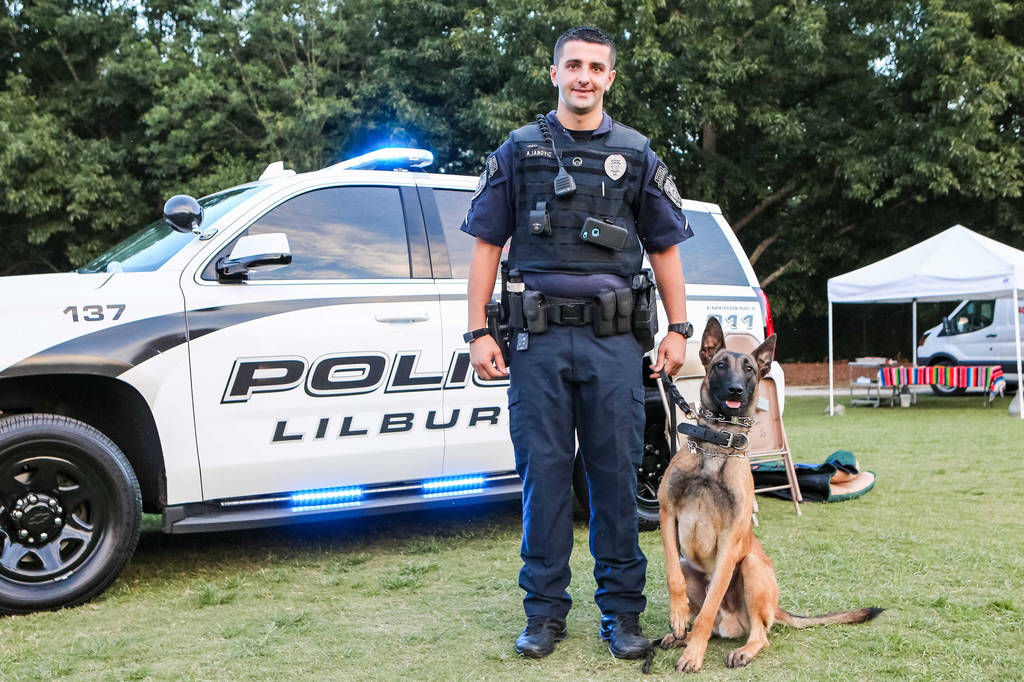 Lilburn Police Department debuts new K9 at eighth annual National