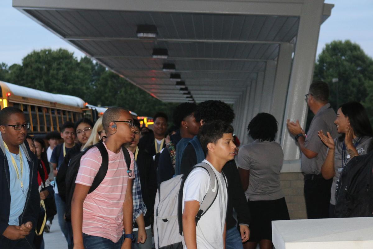 PHOTOS First Day of School — McClure Health Science High School