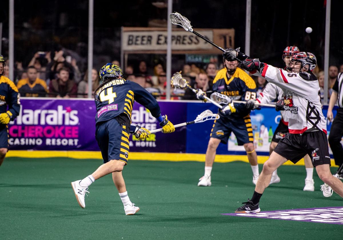 Georgia Swarm Sponsorship With Harrah S Cherokee Casinos Eastern Band Of Cherokee Indians Extended Sports Gwinnettdailypost Com