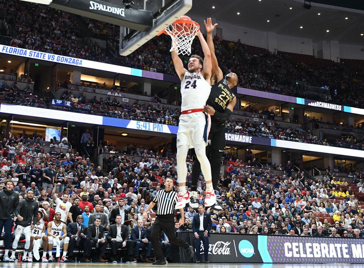 No 1 Gonzaga Stops Florida State Advances To Elite Eight