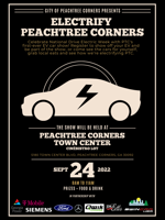 Peachtree Corners will host city's first-ever electric vehicle car show on Saturday