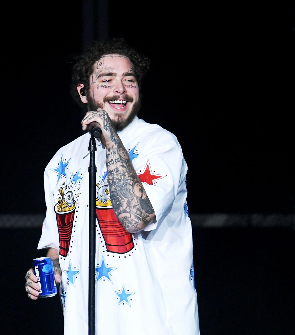 Photos Aerosmith And Post Malone At Super Bowl Music Fest
