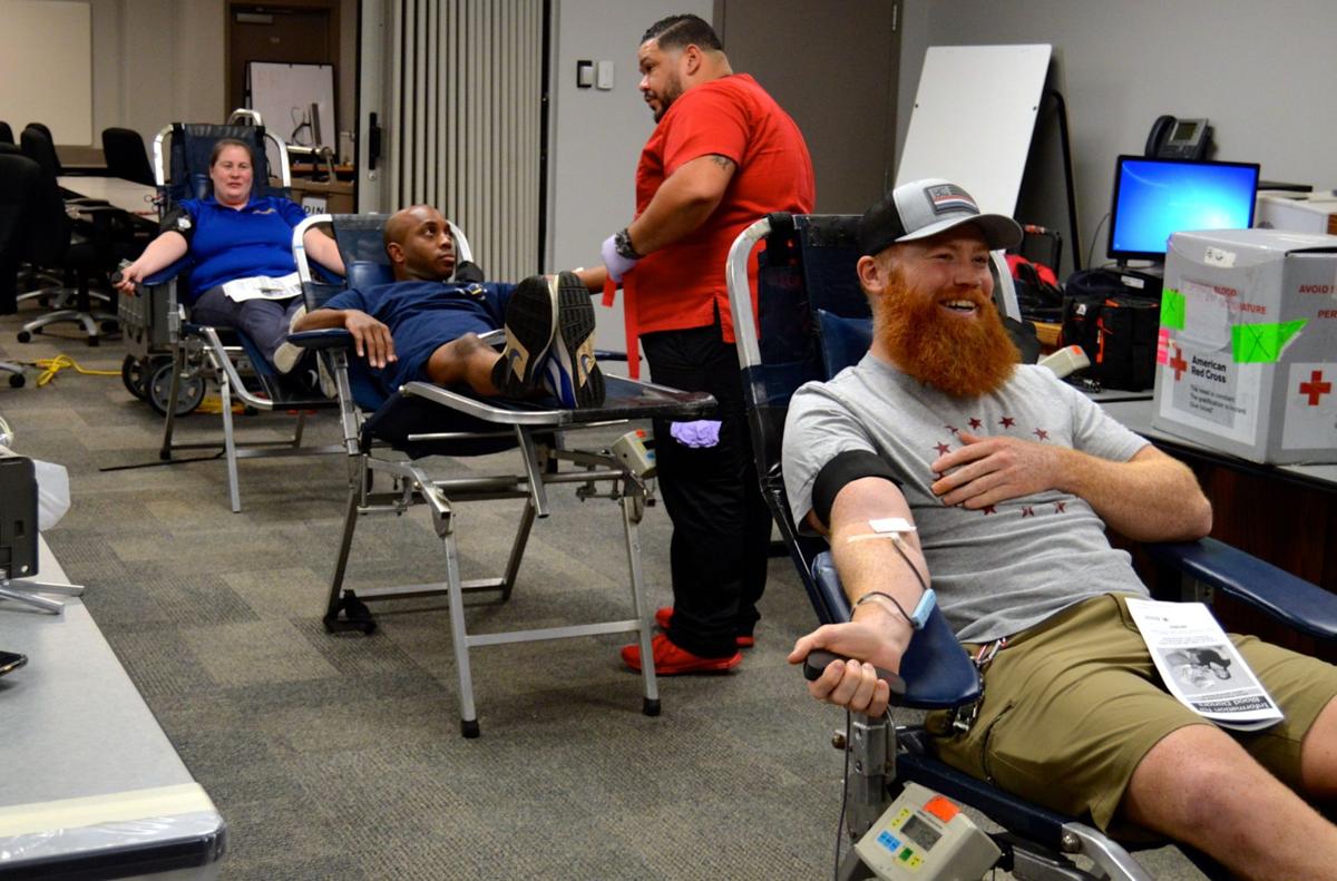 Gwinnett County Sheriff’s Office blood drive honors Officer Antwan Toney, his ‘humanitarian’ nature