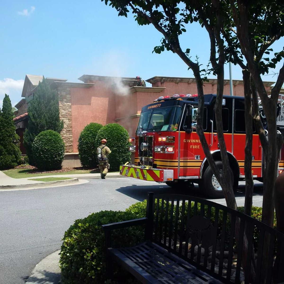 Fire closes Macaroni Grill restaurant near Mall of Georgia in Buford