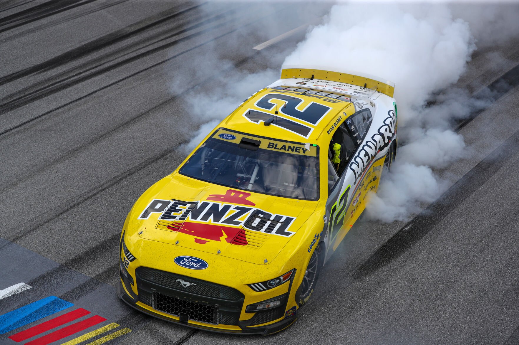 Ryan Blaney Wins YellaWood 500 Thriller At Talladega To Advance In ...