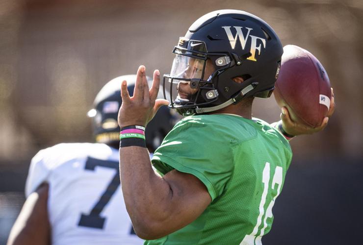 Jamie Newman continues to develop as Wake Forest's quarterback, and wins  coming with it