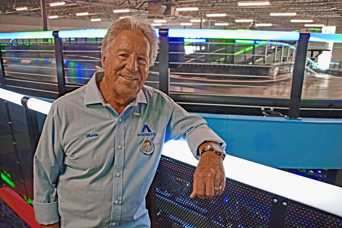 For Mario Andretti, the move from racing champion to karting and games businessman was spurred by family