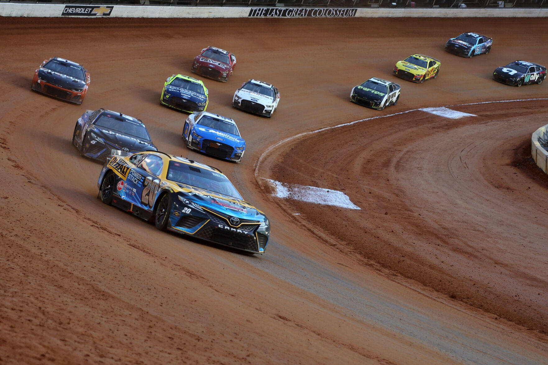 Dirt guy” Christopher Bell wins intense NASCAR Cup race on Bristol