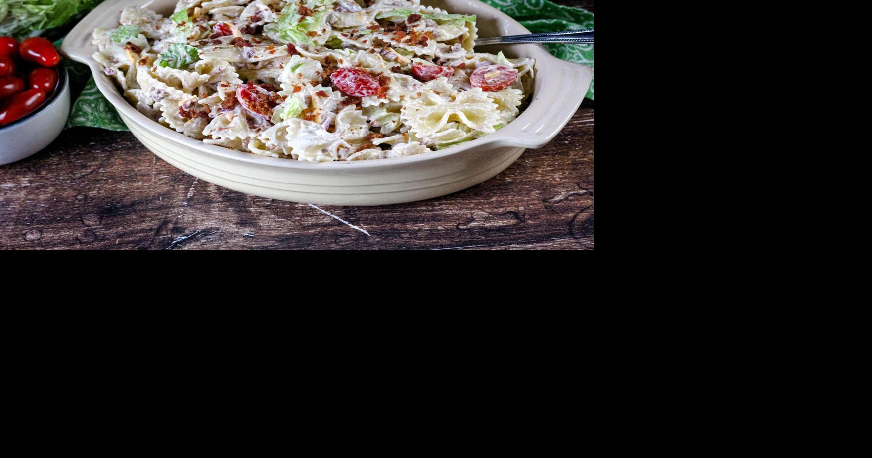 BLT BowTie Pasta Salad