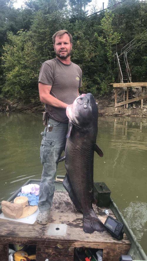 Georgia Man Breaks State Record For Catching Largest Blue Catfish News Gwinnettdailypost Com