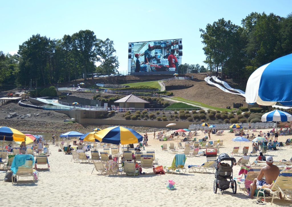 Football Fans Tailgate In The Sand On Lanier Islands Entertainment Football Fans Tailgate In The Sand On Lanier Islands