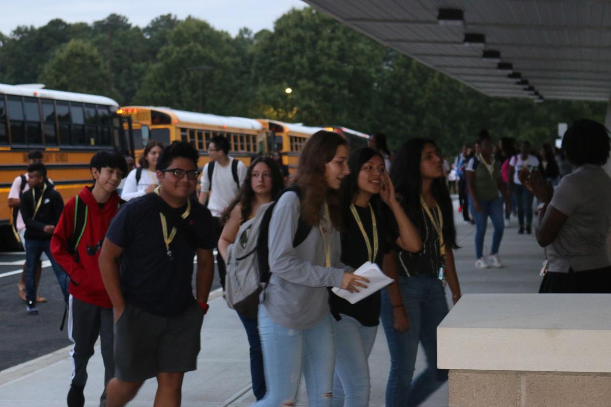 PHOTOS First Day of School — McClure Health Science High School