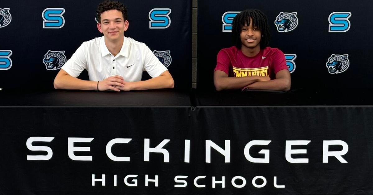 Seckinger Honors Two College-Bound Athletes