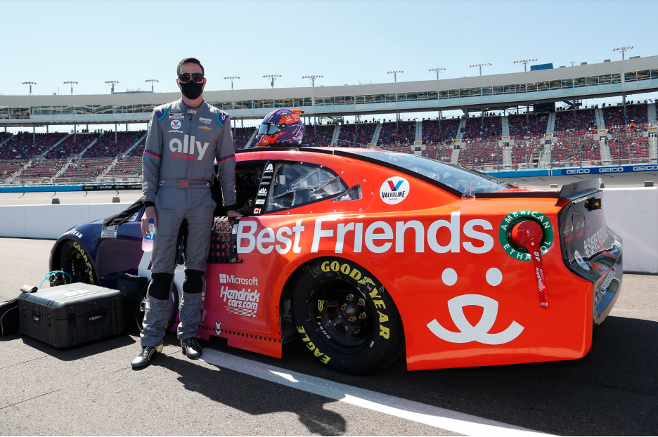 Nascar Driver Alex Bowman Ally Financial Donating Money To Gwinnett Animal Welfare And Enforcement Shelter News Gwinnettdailypost Com