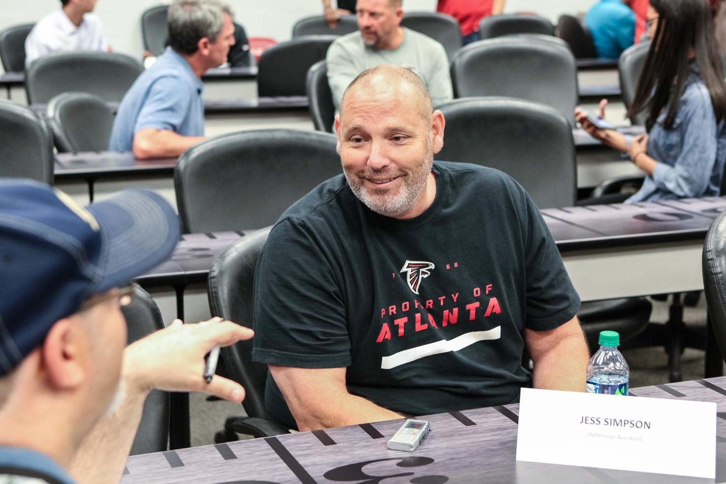 Former Buford coach Jess Simpson enjoying job with Atlanta