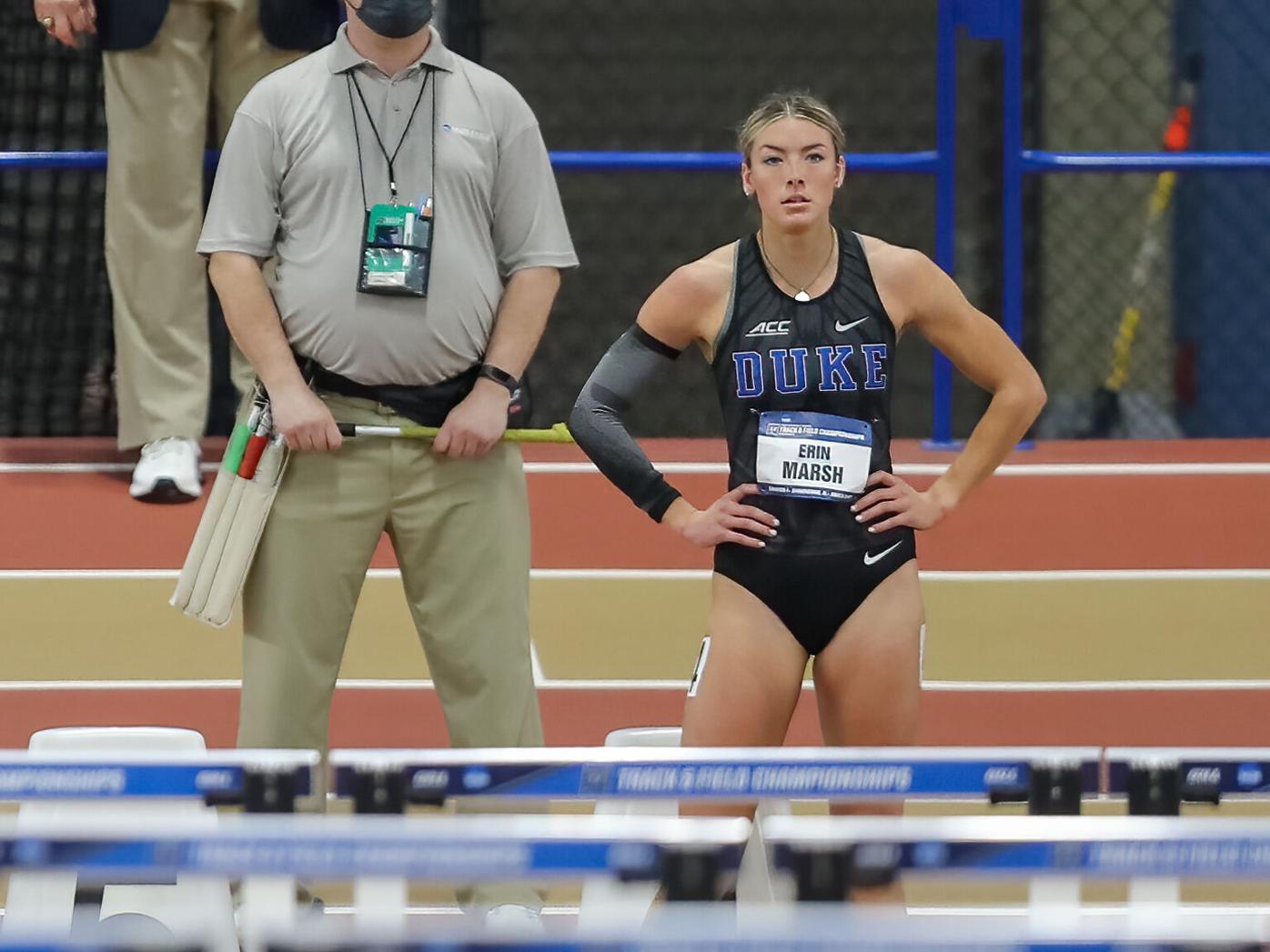 Duke Track & Field and Cross Country on X: Former Duke Track & Field  athlete and current volunteer coach Erin Marsh finishes 3rd in the  Pentathlon at the US Indoor Championships with