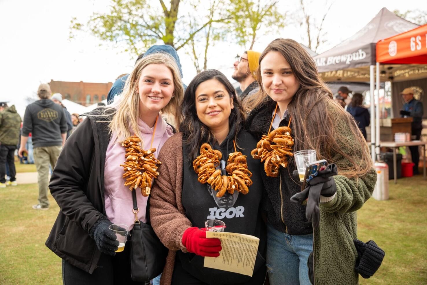 Lodi Beer Fest - Support the Lodi High Band Boosters at Hops & Goblins and  purchase a pretzel necklace! It's pretty handy to have a snack around your  neck as you visit
