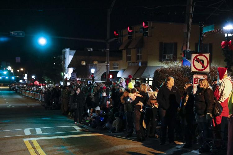 Clydesdales and community shine during Lawrenceville’s first Christmas