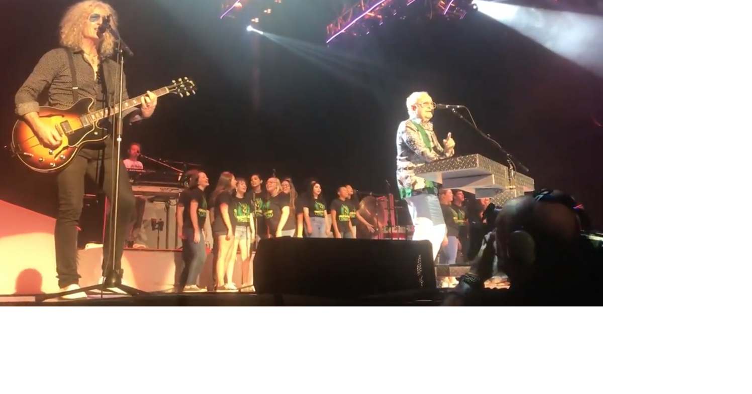 Grayson High School Chorus performs with Foreigner News