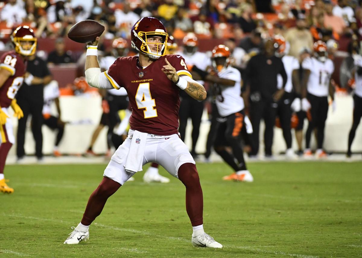 NFL: Cincinnati Bengals at Washington Football Team