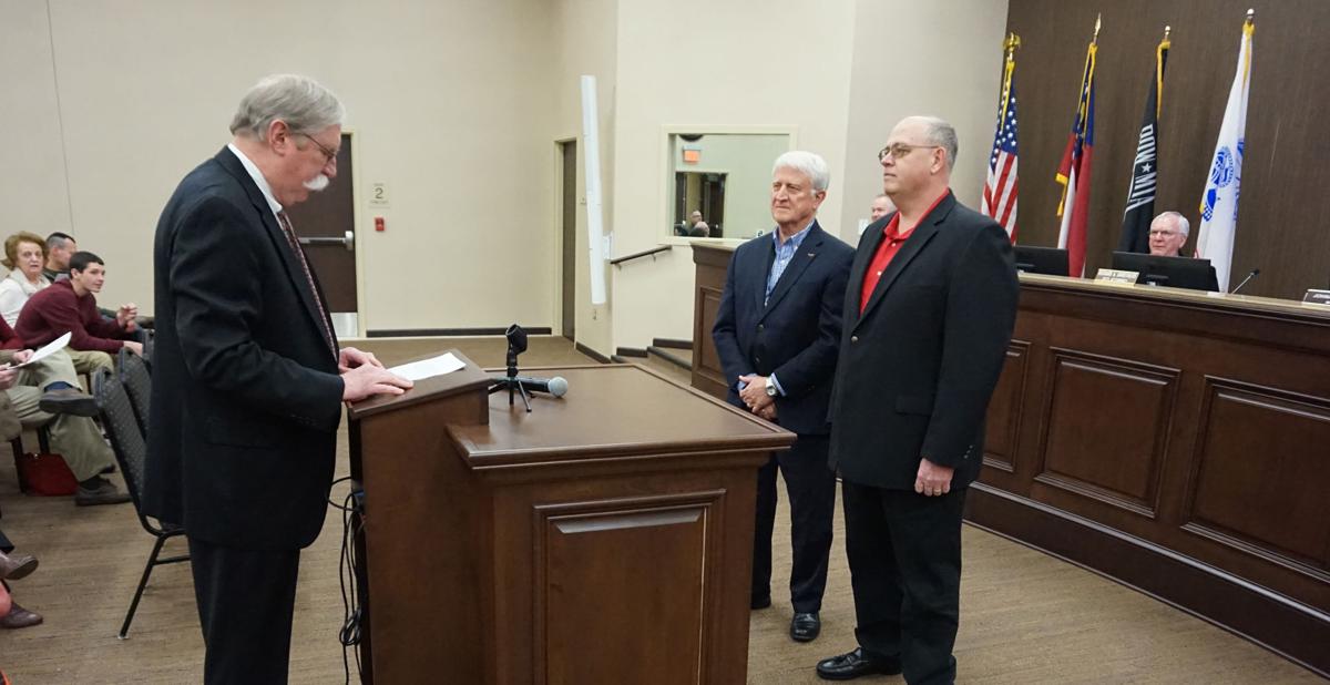 Lilburn swears in council members, makes yearly appointments Lilburn