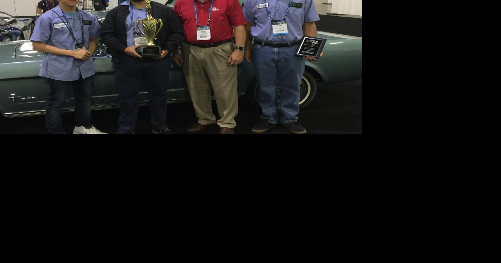 GOOD NEWS FROM SCHOOLS: Maxwell Auto Collision program restores Mustang ...