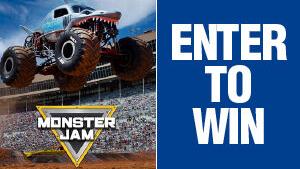 Enter to Win 4-Pack Tickets to Monster Jam!
