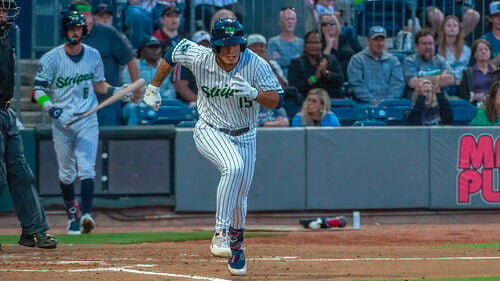 The Stripers won the first game of a - Gwinnett Stripers