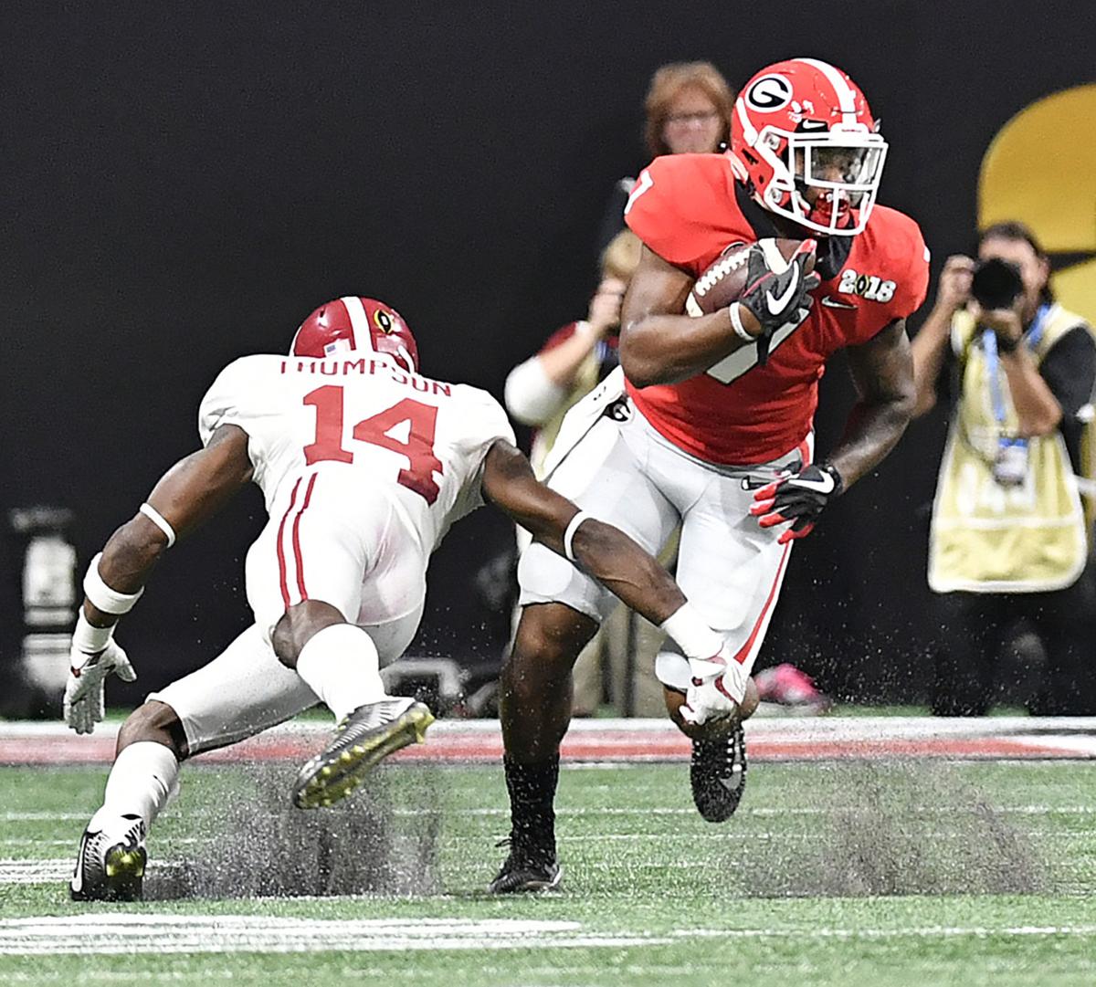 PHOTOS vs. Alabama National Championship game Slideshows