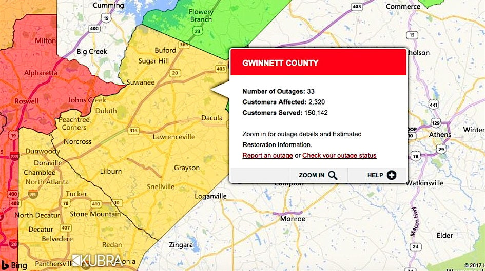 little ocmulgee emc power outage