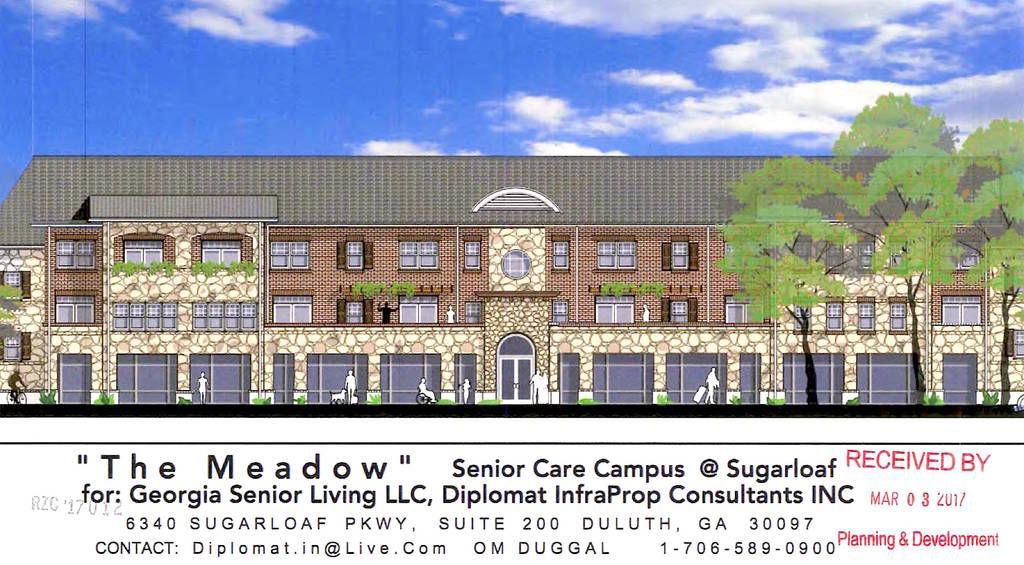 Senior Living Facility Proposed Near Infinite Energy Center Primerica News Gwinnettdailypost Com