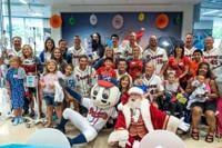 Francoeurs, Braves make annual stop at children's hospital for